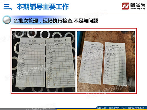 檢查不足與問題 檢查不足與問題