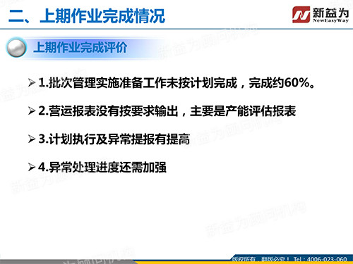 上期作業完成評價 上期作業完成評價