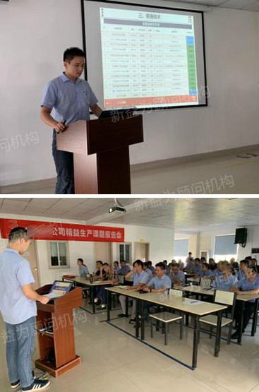 部分團隊精益生產課題報告演講 部分團隊精益生產課題報告演講